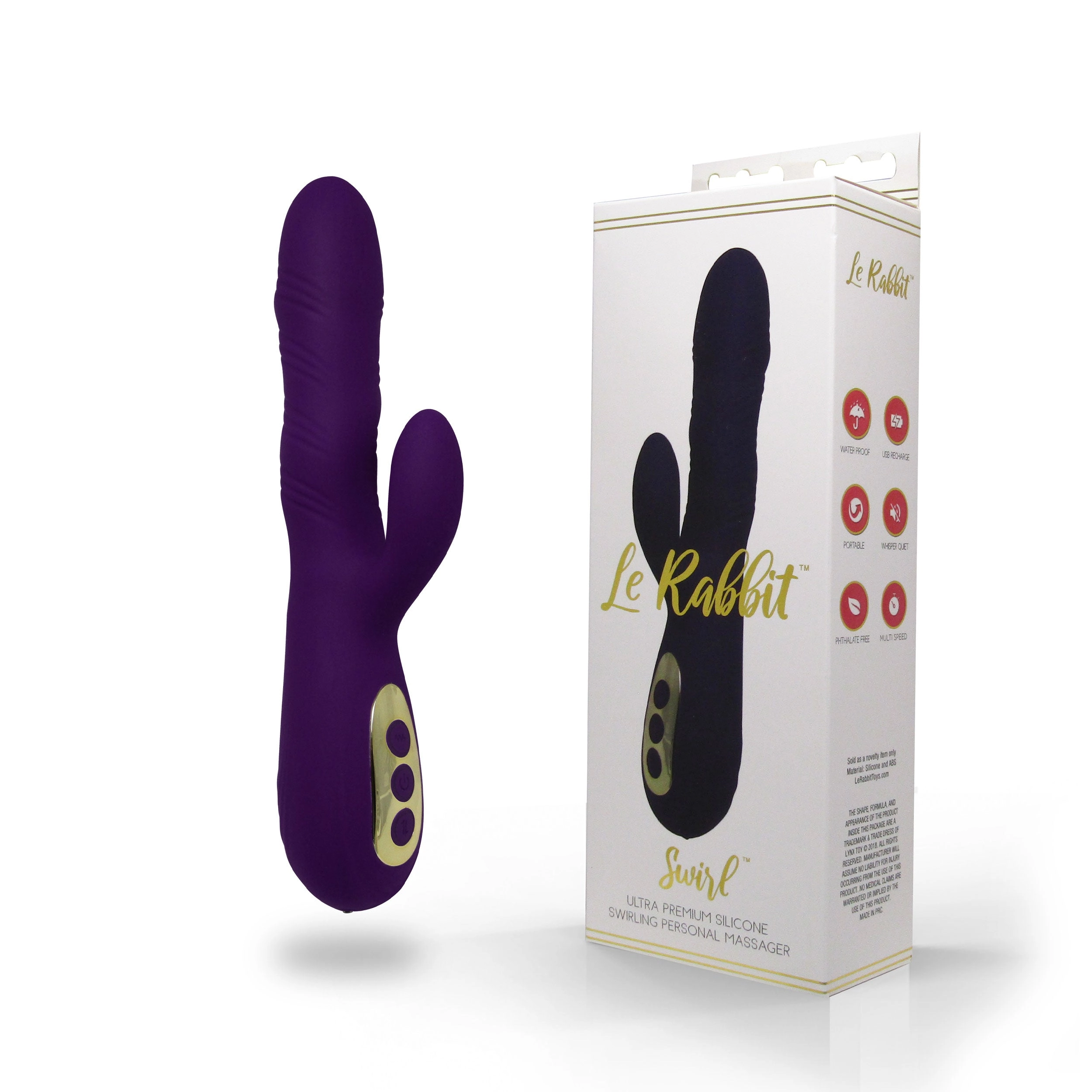 Le Rabbit Swirl - Purple