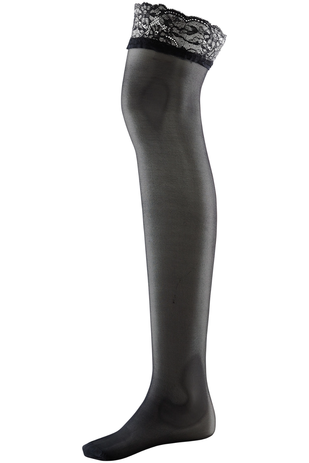 Les Bas D’Aubade Lace Top Hold Ups 30 Denier