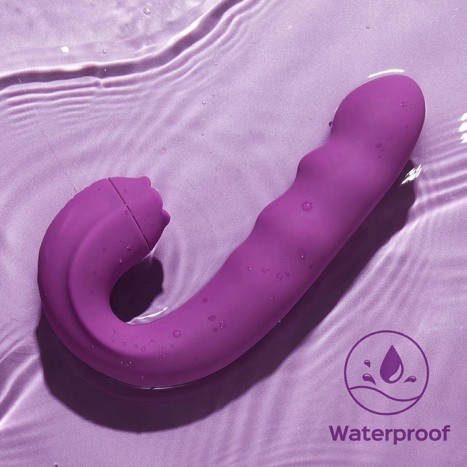 Lilian - G Spot Vibrator With Rotating Head & Vibrating Tongue