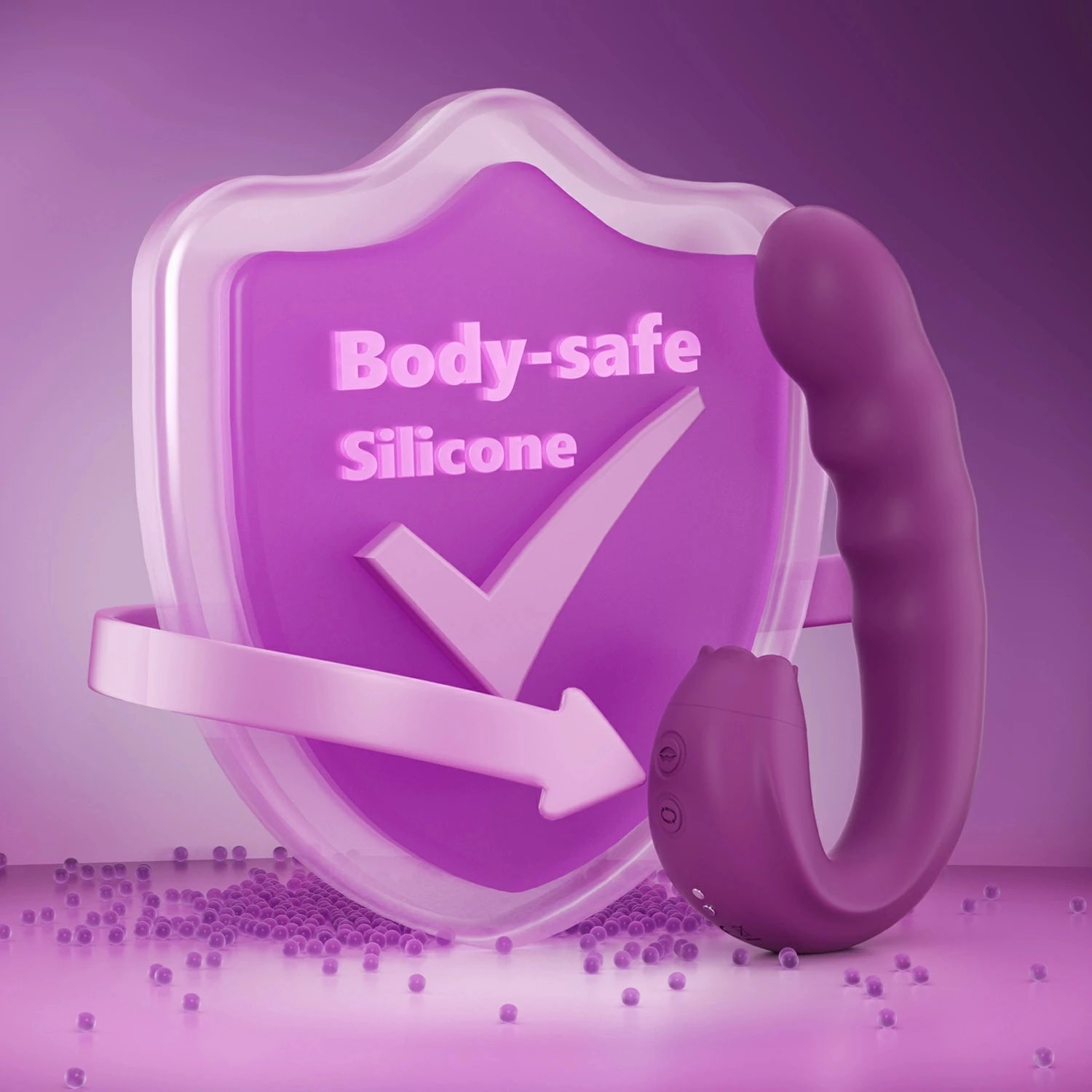 Lilian - G Spot Vibrator With Rotating Head & Vibrating Tongue