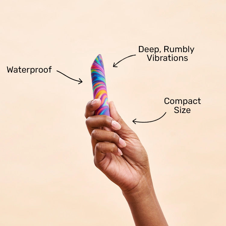 Limited Addiction Psyche Rainbow Bullet Vibrator