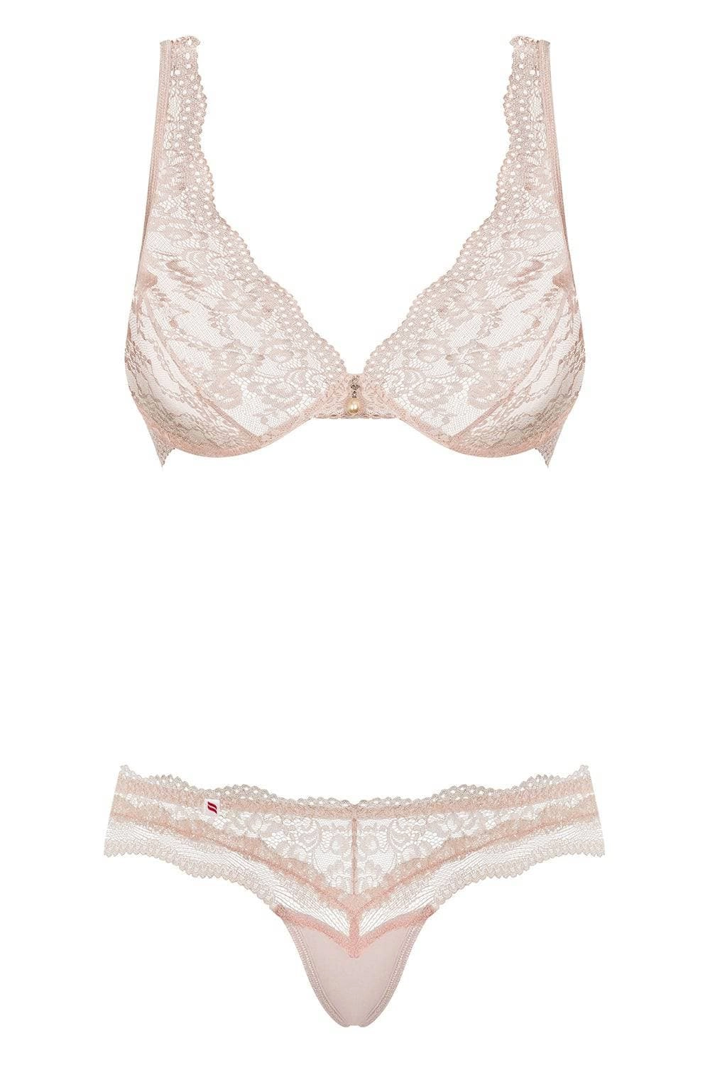 Limited Edition Luvae Bra & Thong, Size L-XL (UK 12-14)