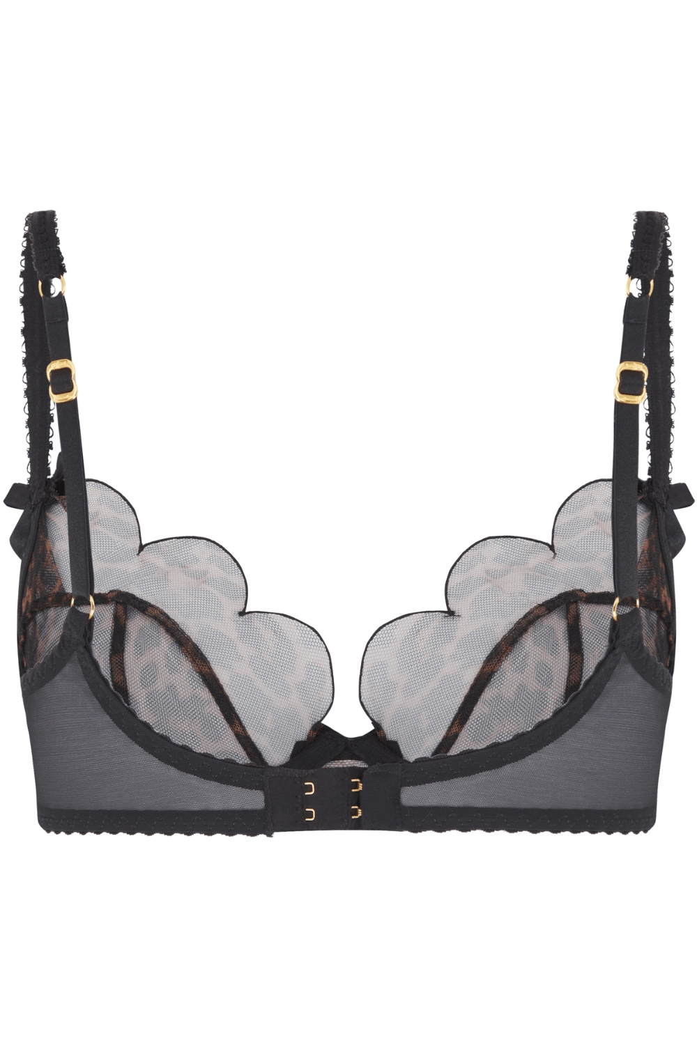 Lorna Leopard Plunge Bra