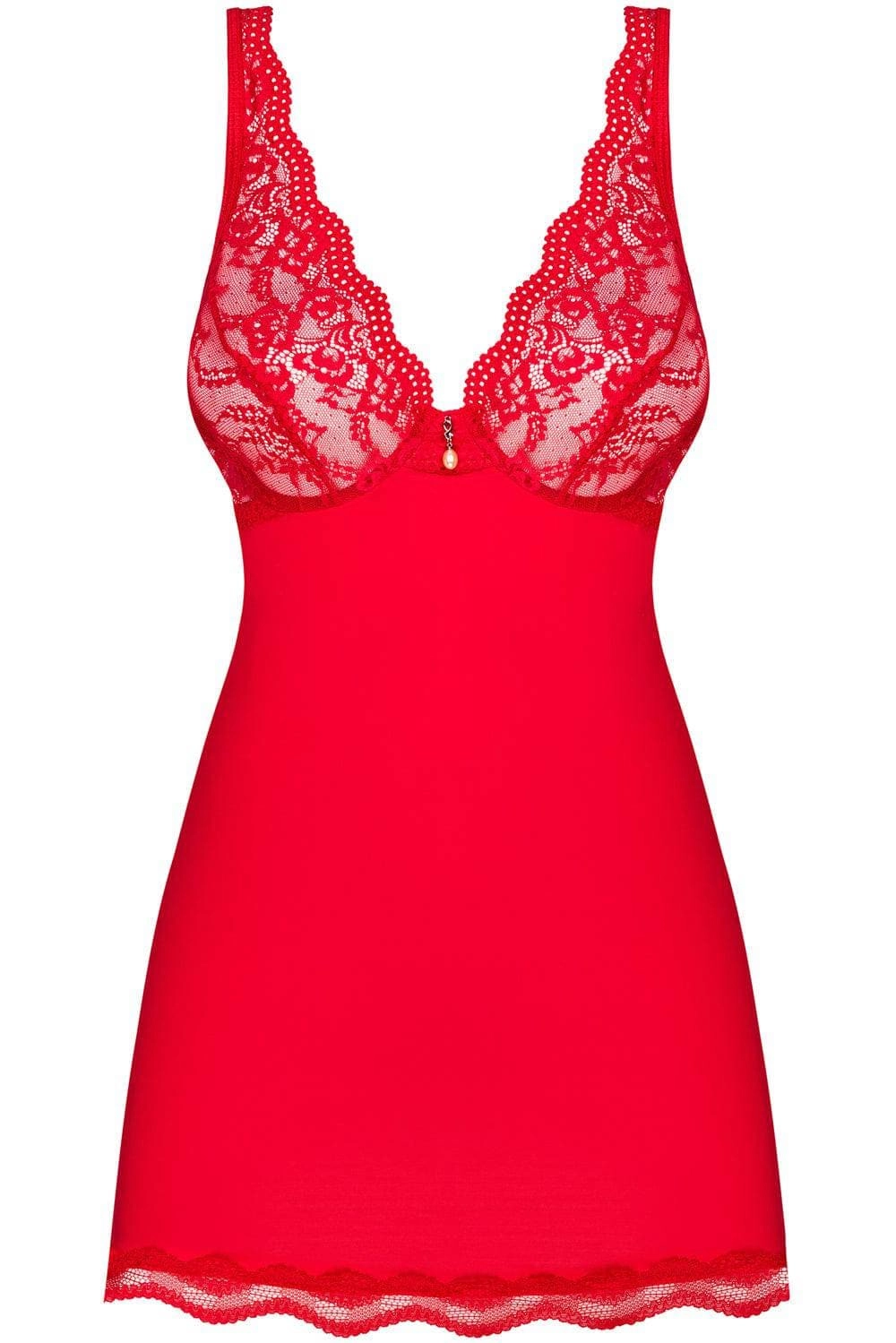 Luvae Babydoll & Thong Red