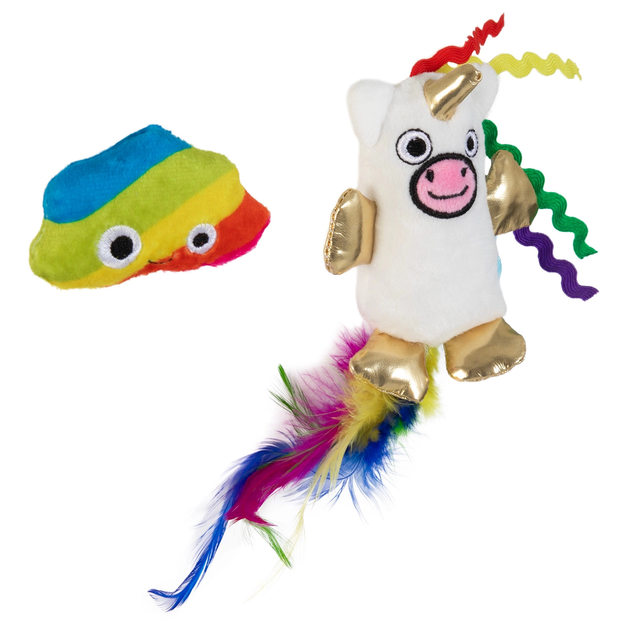 MAD CAT Mewnicorn 2 Pack Cat Toy