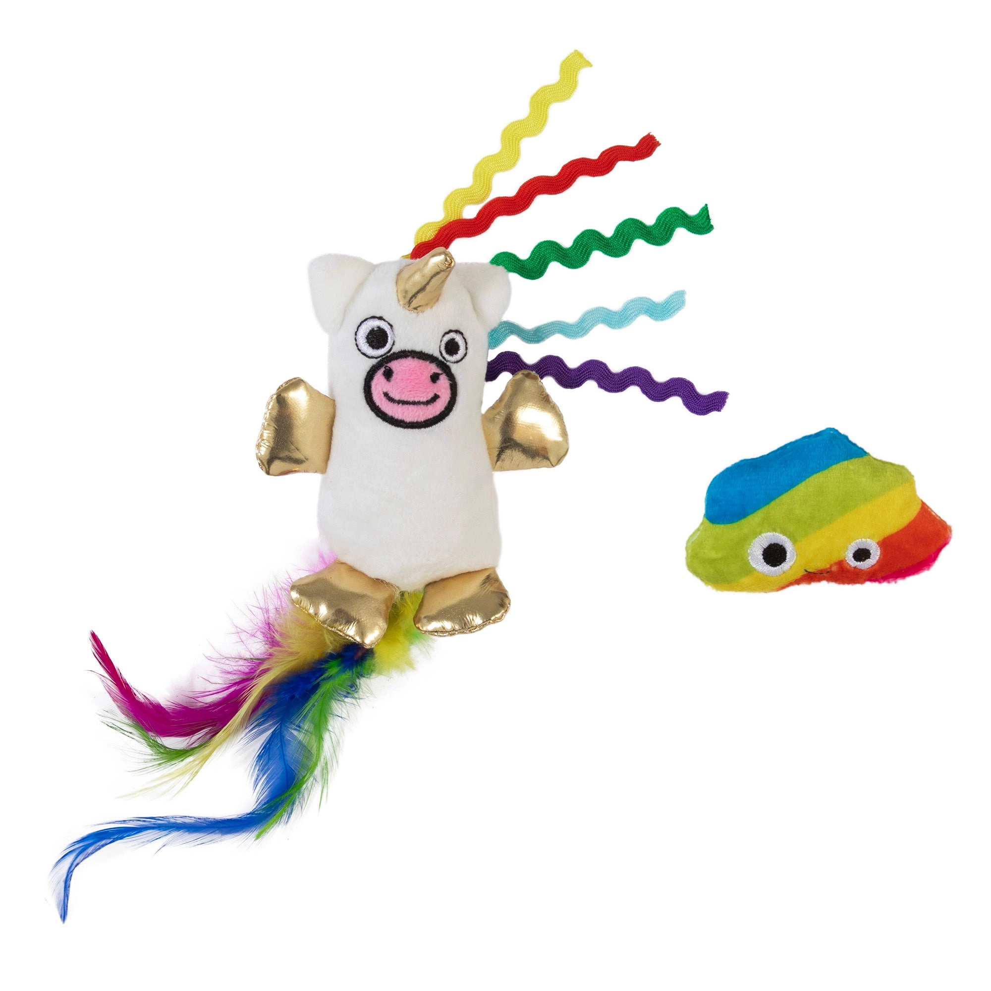 MAD CAT Mewnicorn 2 Pack Cat Toy