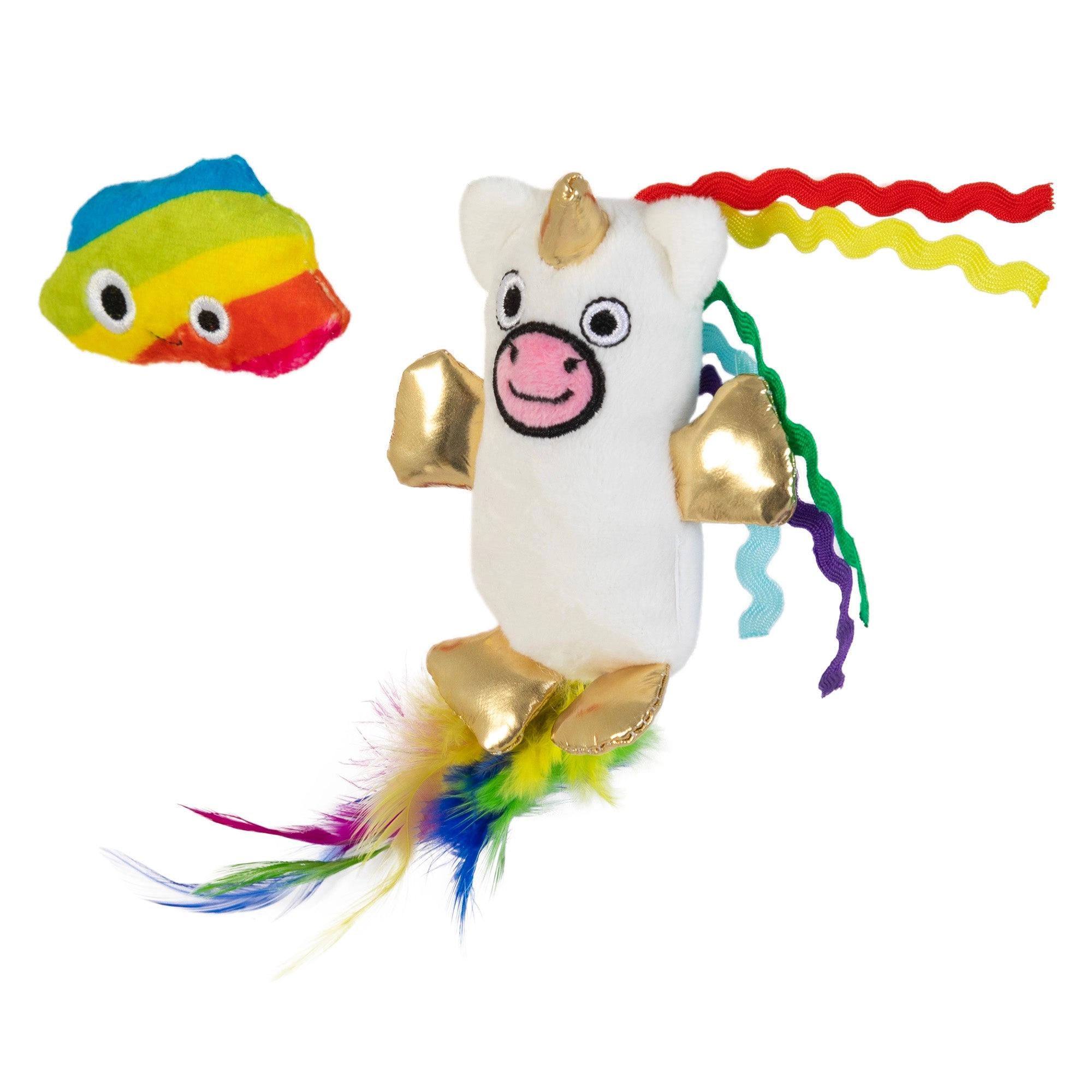 MAD CAT Mewnicorn 2 Pack Cat Toy