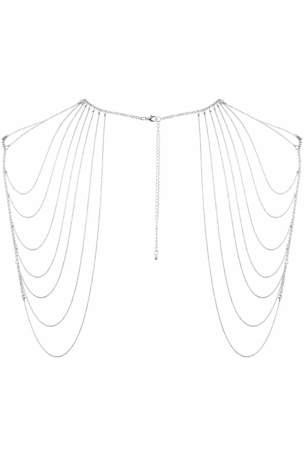 Magnifique Shoulders and Back Chain in Silver