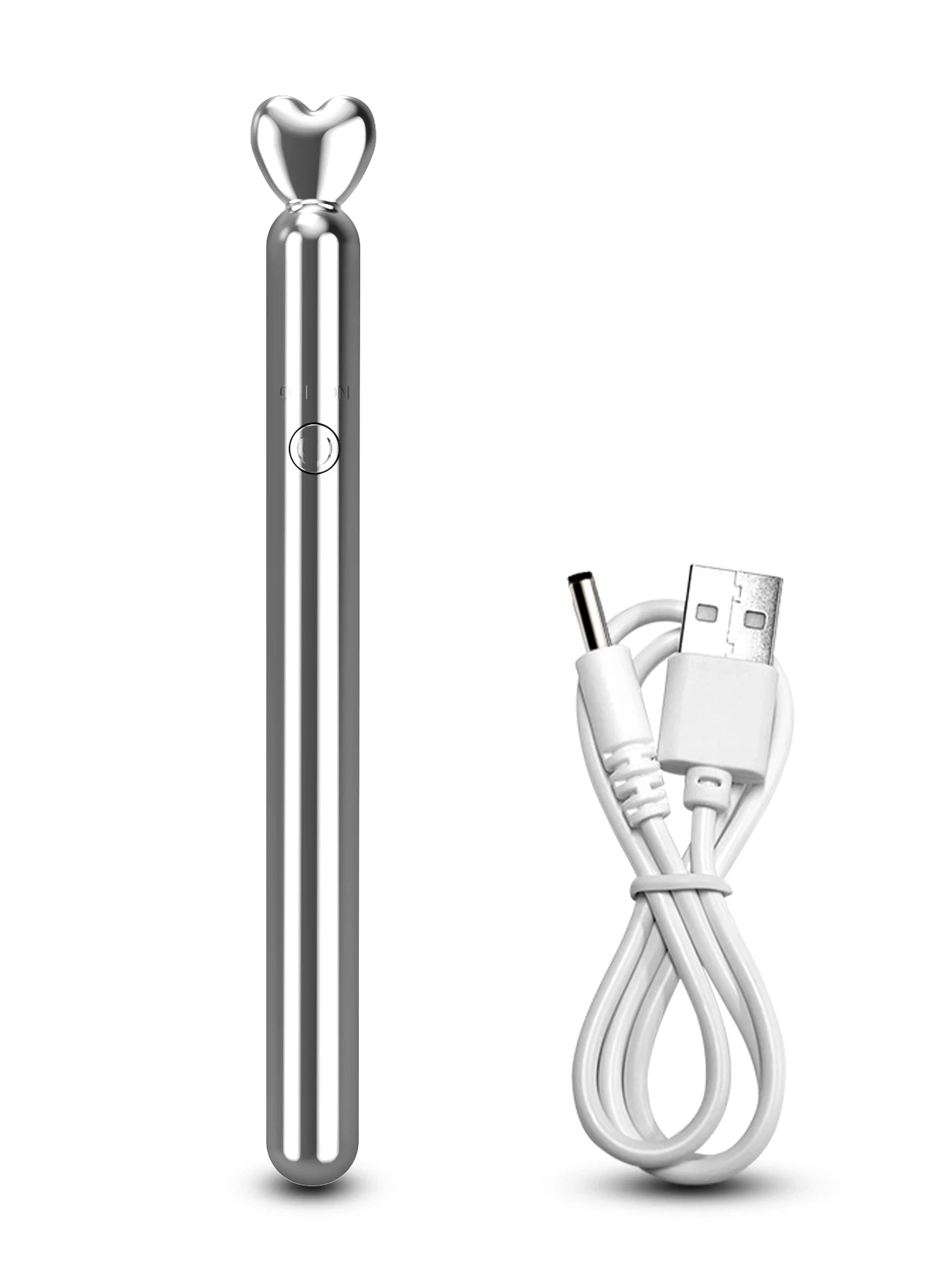 Metallic Anal Vibrator Prostate Massager Butt Plug