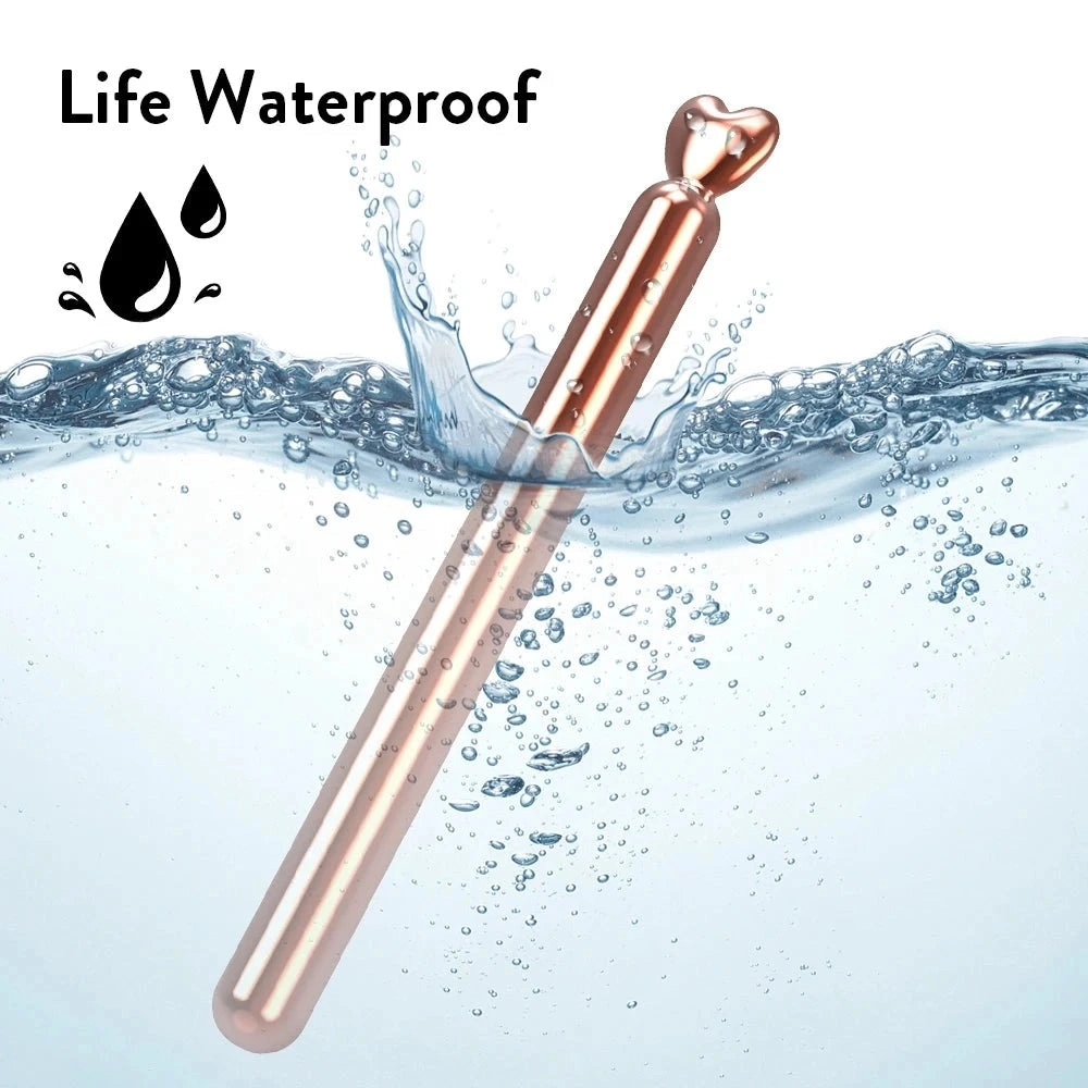 Metallic Anal Vibrator Prostate Massager Butt Plug