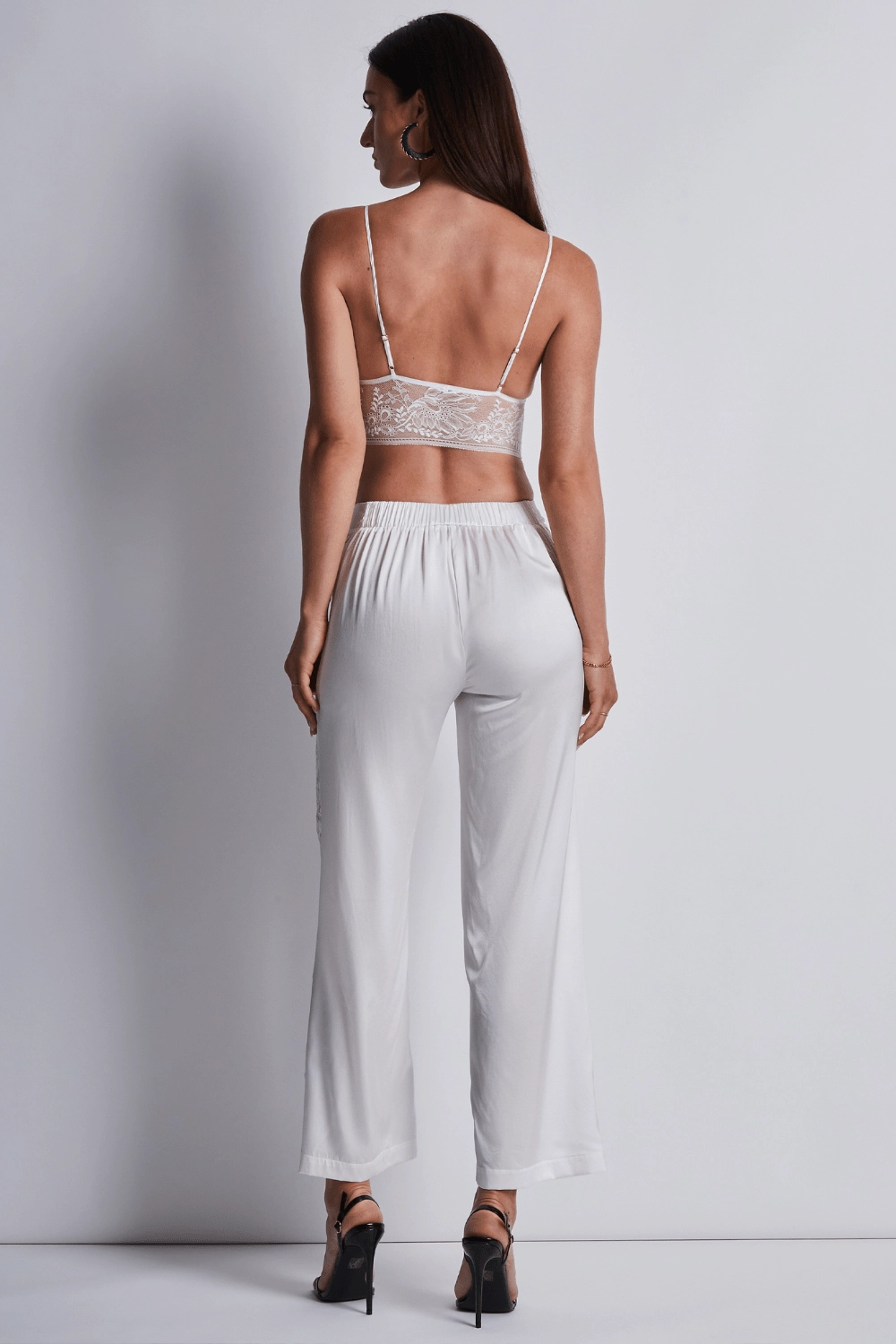 Midnight Whisper Triangle Bra & Trousers