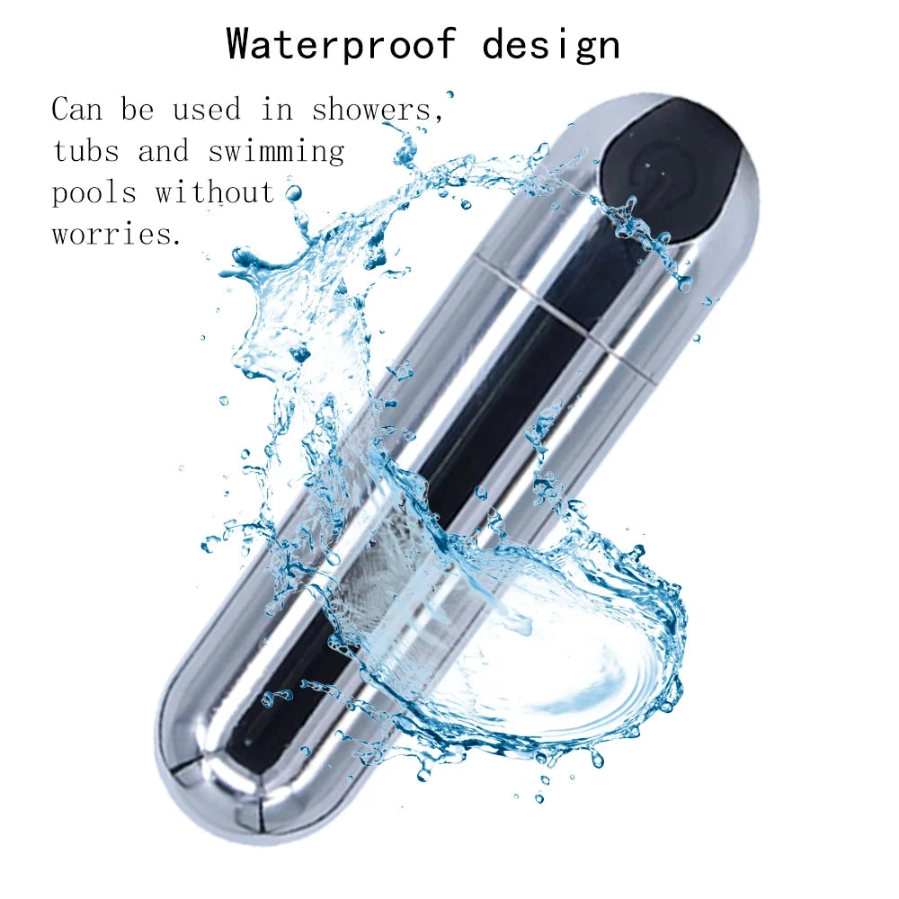 Mini Rechargeable Silver Bullet Vibe Vibrator