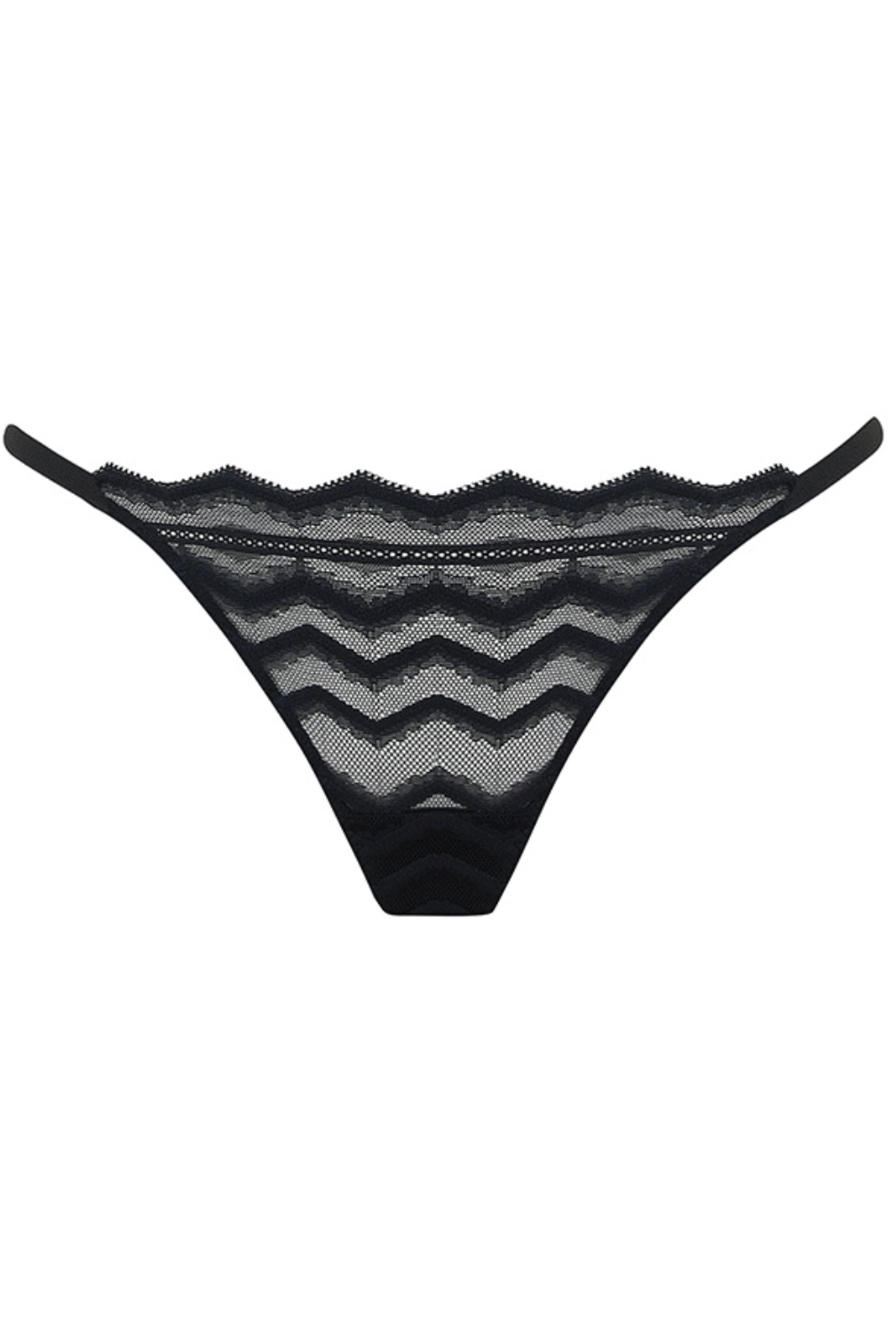 Muse - Margot G String in Black, Size XL (UK 14-16)