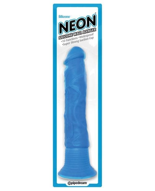 Neon Luv Touch Vibrating Silicone 7.5 Inch Wall Banger