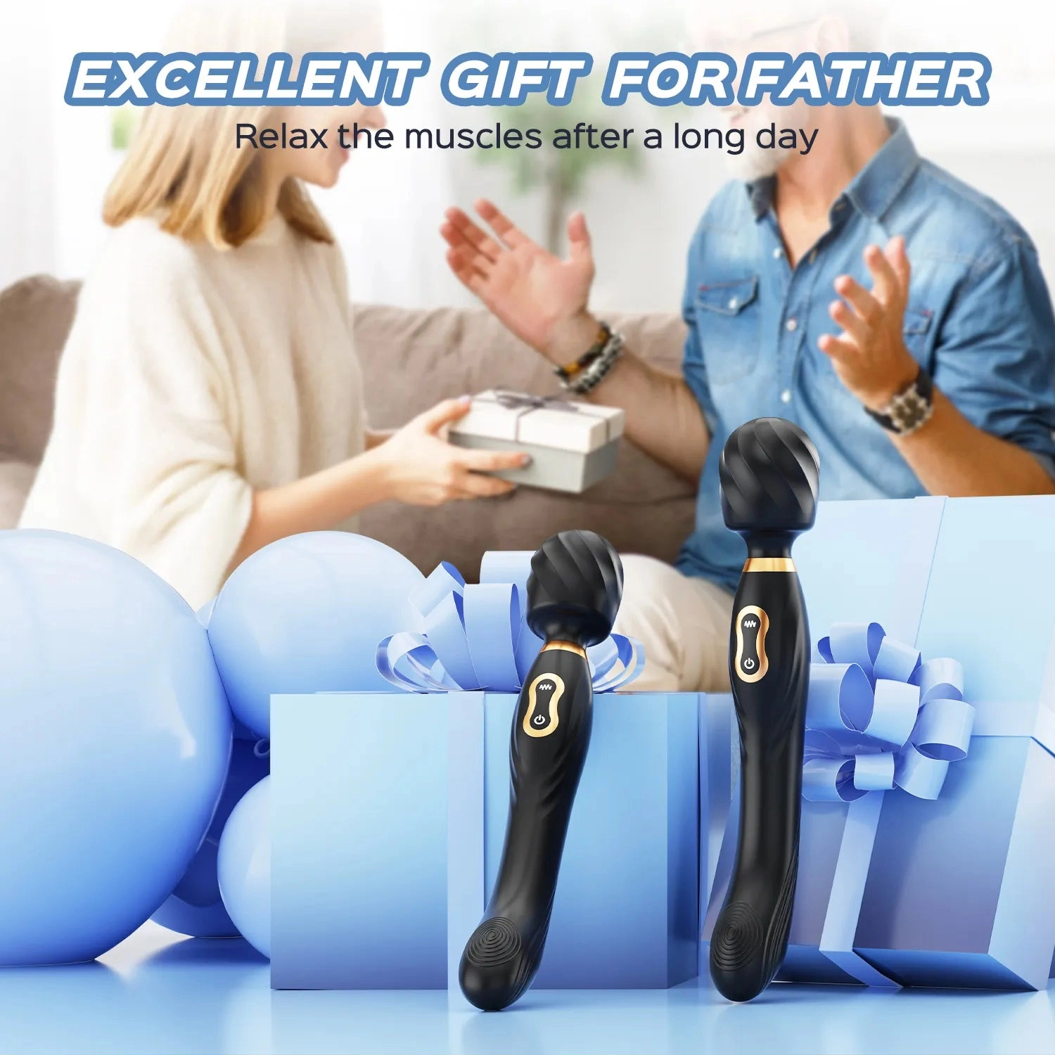 Noir - Vibrating Massage Wand & G-spot Stimulator 