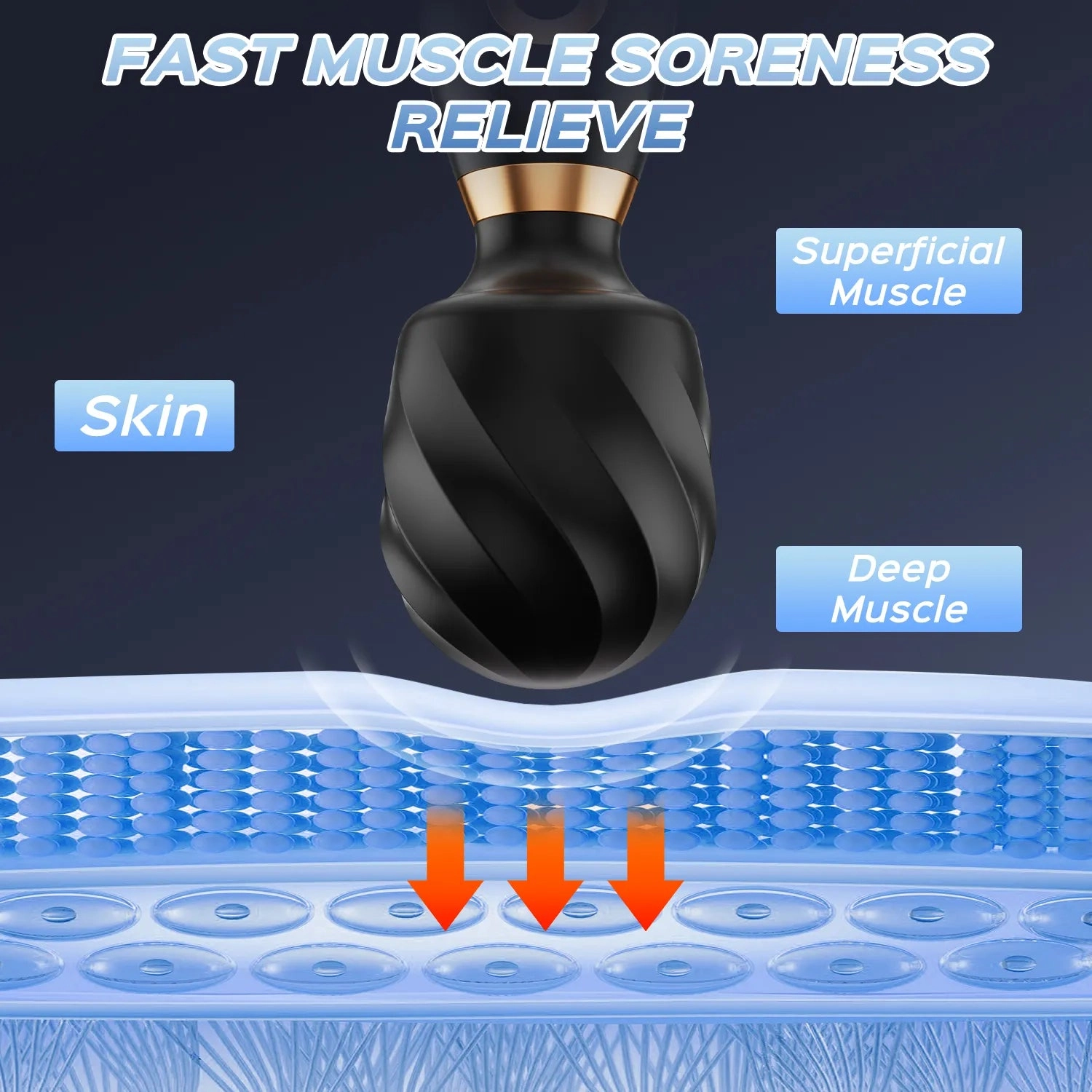 Noir - Vibrating Massage Wand & G-spot Stimulator 