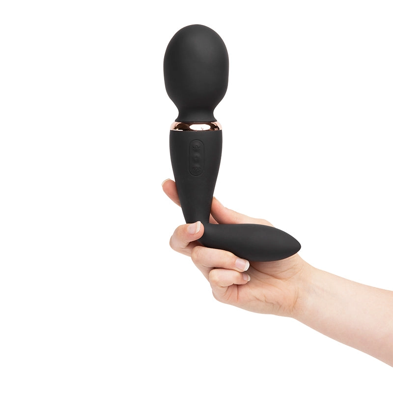 NU Sensuelle Alluvion XLR8 Black Turbo Wand