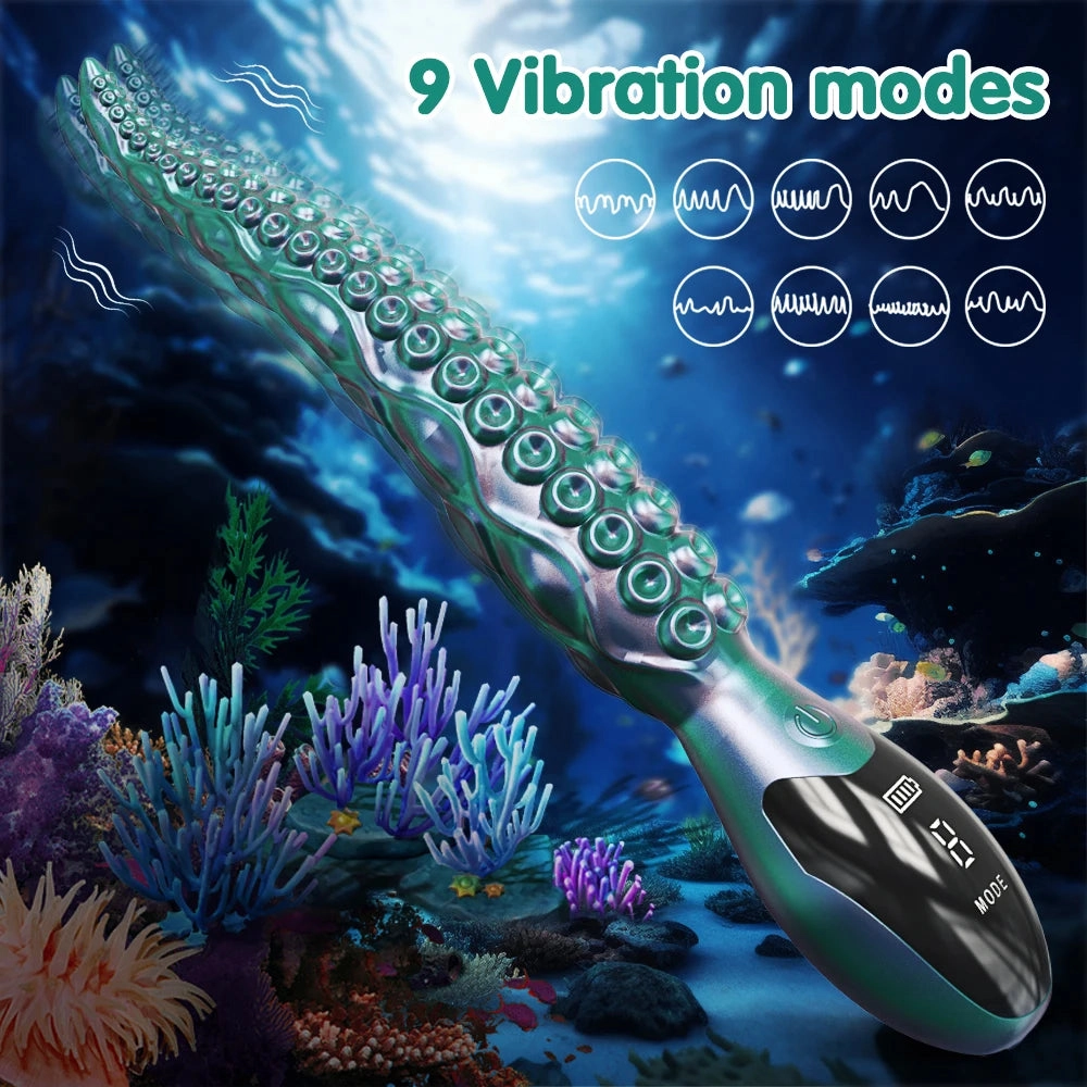 Octopus Vibrator 9 Vibration Modes