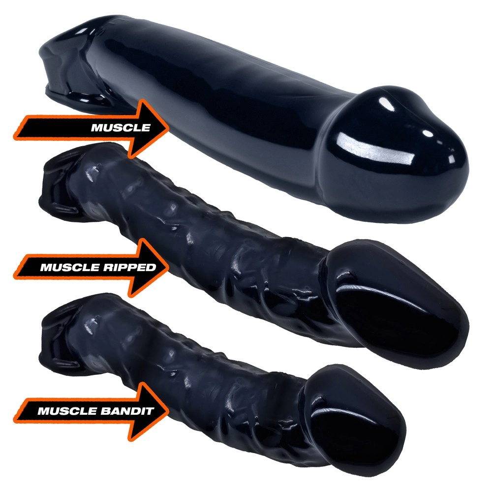 Oxballs Muscle Cock Sheath - Clear