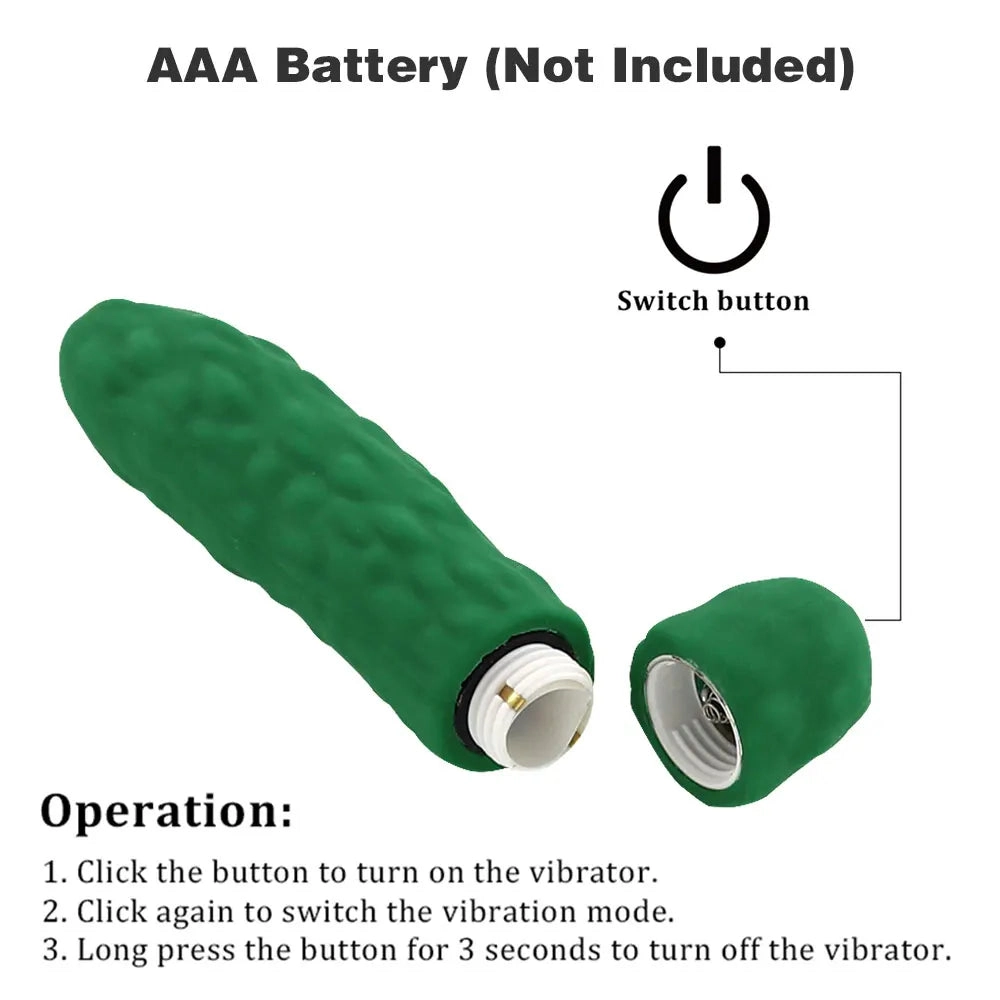 Pickle Dildo 10 Frequency Vibration