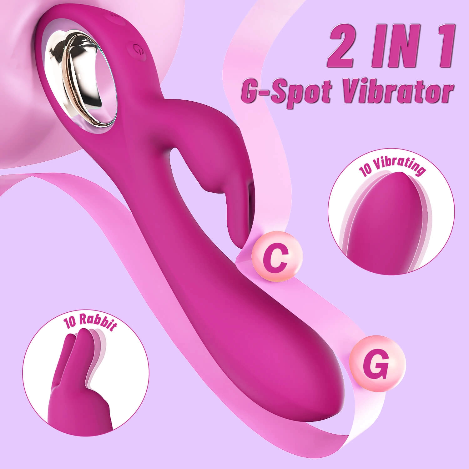 Pixsy – G Spot Rabbit Vibrator