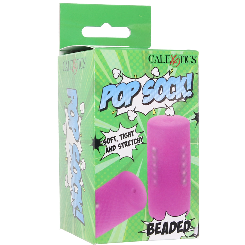 Pop Sock! Beaded Stroker in Purple