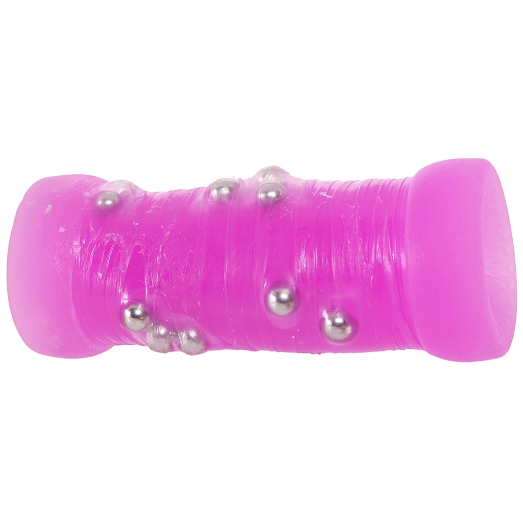 Pop Sock! Beaded Stroker in Purple