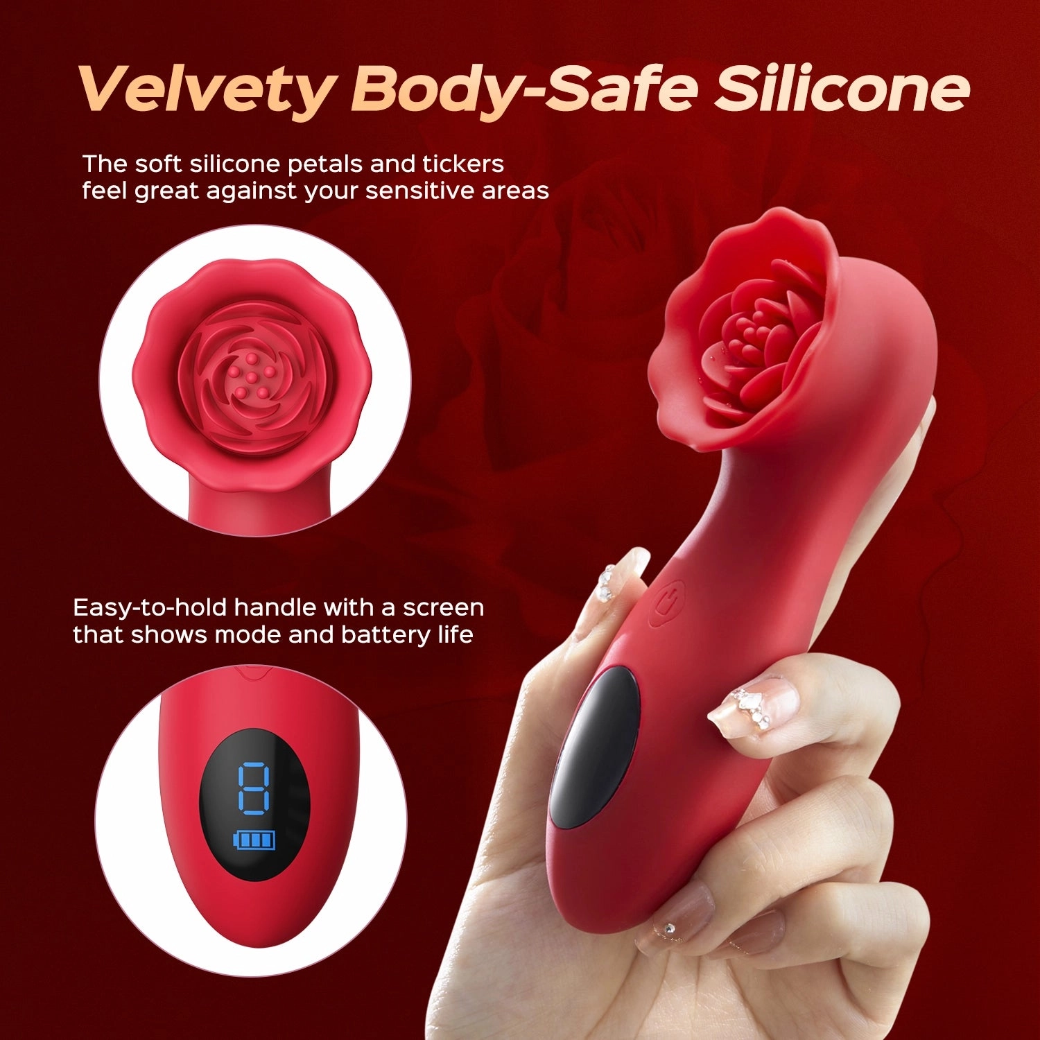 Posy - Vibrating Rose Toy Clitoral Stimulator