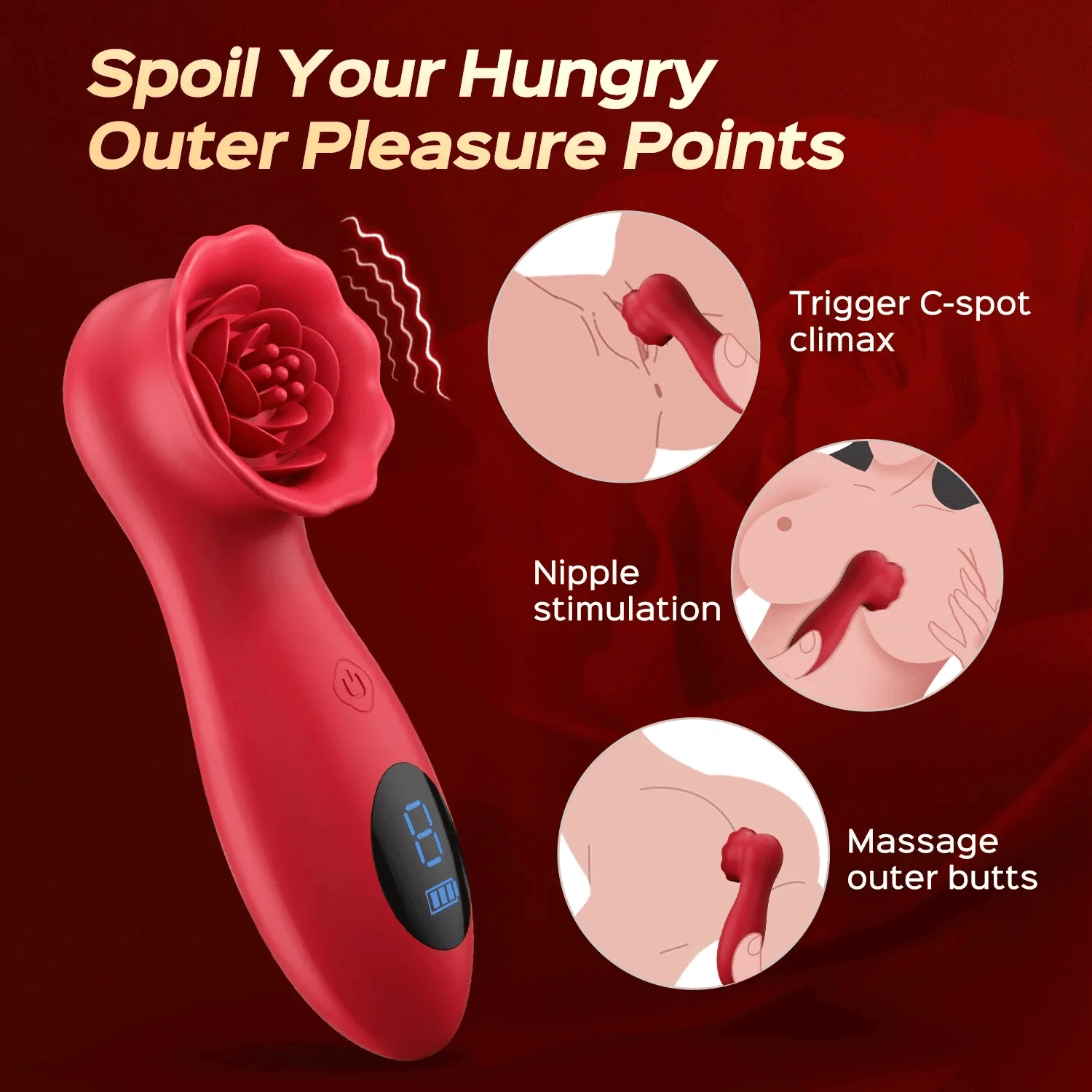 Posy - Vibrating Rose Toy Clitoral Stimulator