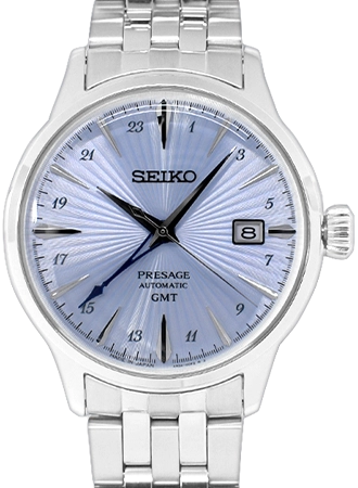 Presage Cocktail Time GMT Blue Ref. SARY241