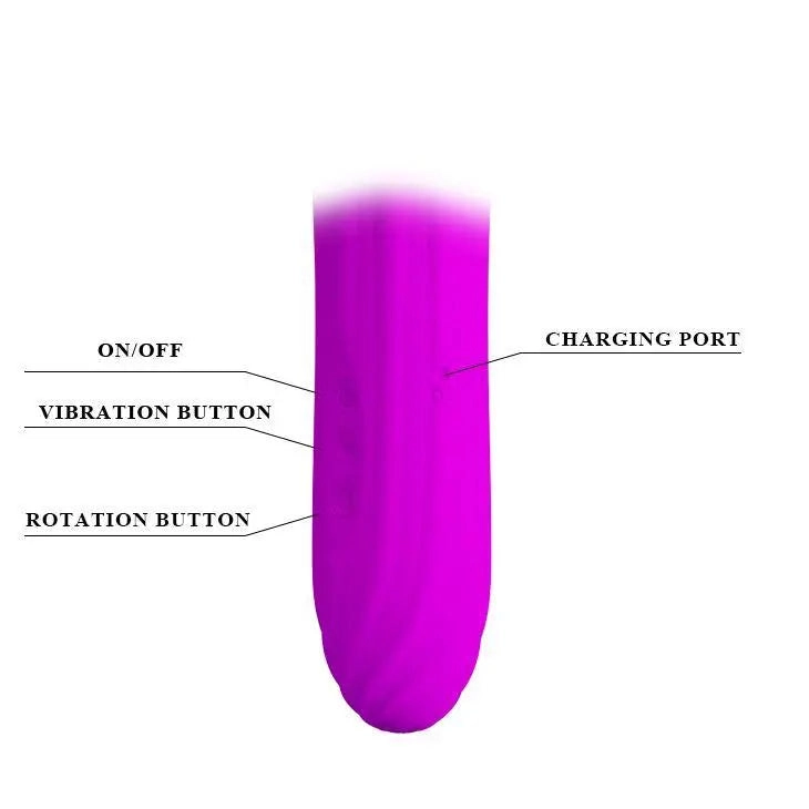 PRETTY LOVE Abraham Rotating G-Spot Vibrator