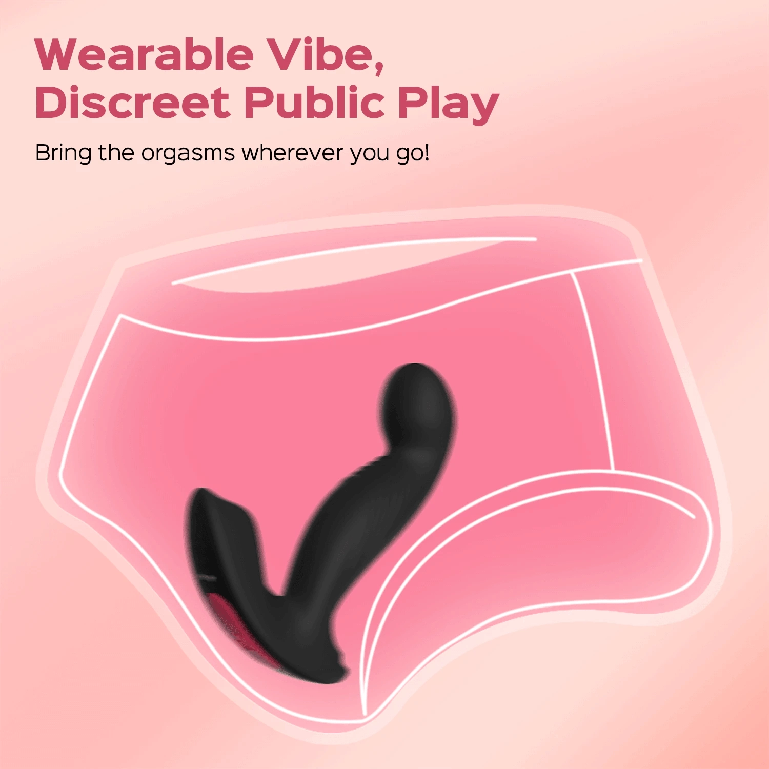 Rave - G-Spot & Clitoral Vibrator With Rotating Head