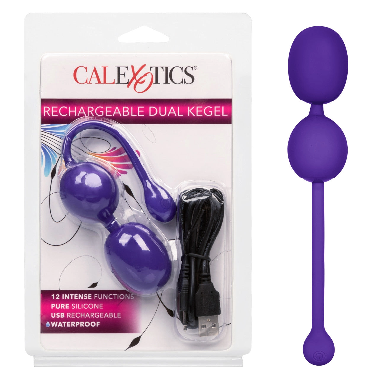 Rechargeable Dual Kegel - Purple