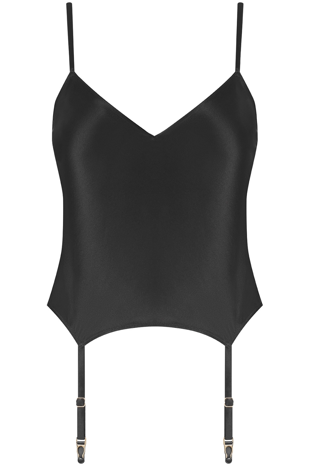Rendez-Vous Silk Suspender Top