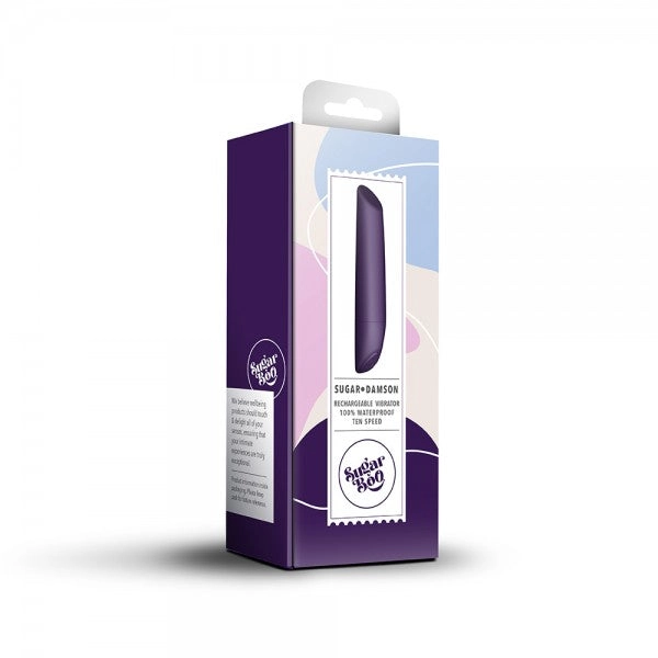 Rocks-Off Sugarboo Sugar Damson Rechargeable Bullet Vibrator