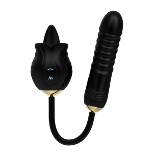Rose Tongue Extender W/Dildo