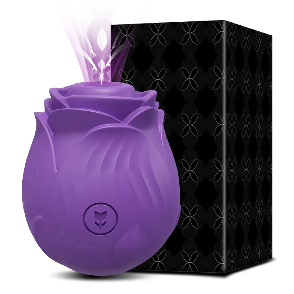 Rose Toy Vibrator for Women 10 Frequency Sucking