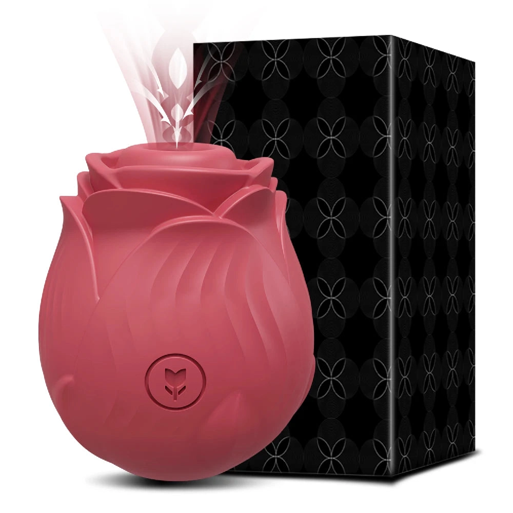 Rose Toy Vibrator for Women 10 Frequency Sucking
