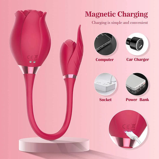 Rose Toy With Anal Egg