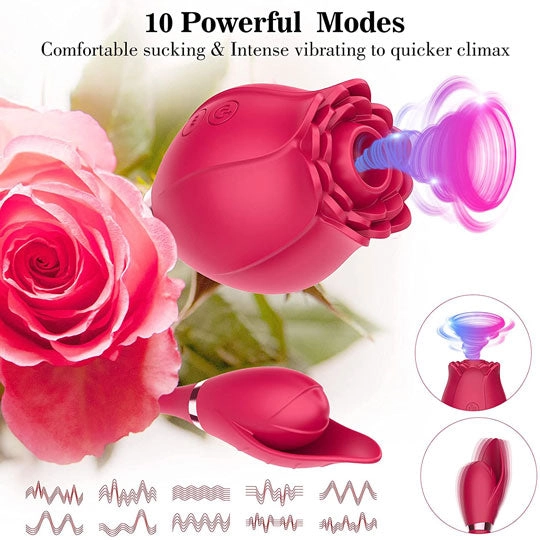 Rose Toy With Anal Egg