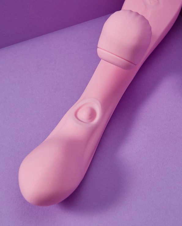 Sakura G-Tapping Sucking Licking Vibrating Dildo (4-in-1)