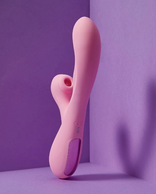 Sakura G-Tapping Sucking Licking Vibrating Dildo (4-in-1)