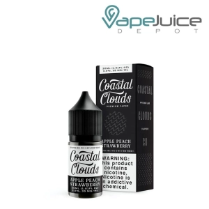 Saltwater Apple Peach Strawberry Coastal Clouds 30ml