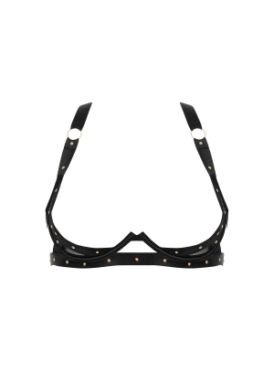 Sana Open Wired Bra (Black)