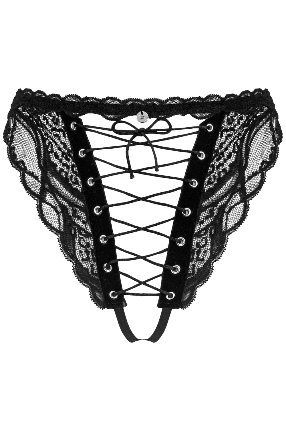 Sedila Crotchless Thong, Size L-XL (UK 12-14)