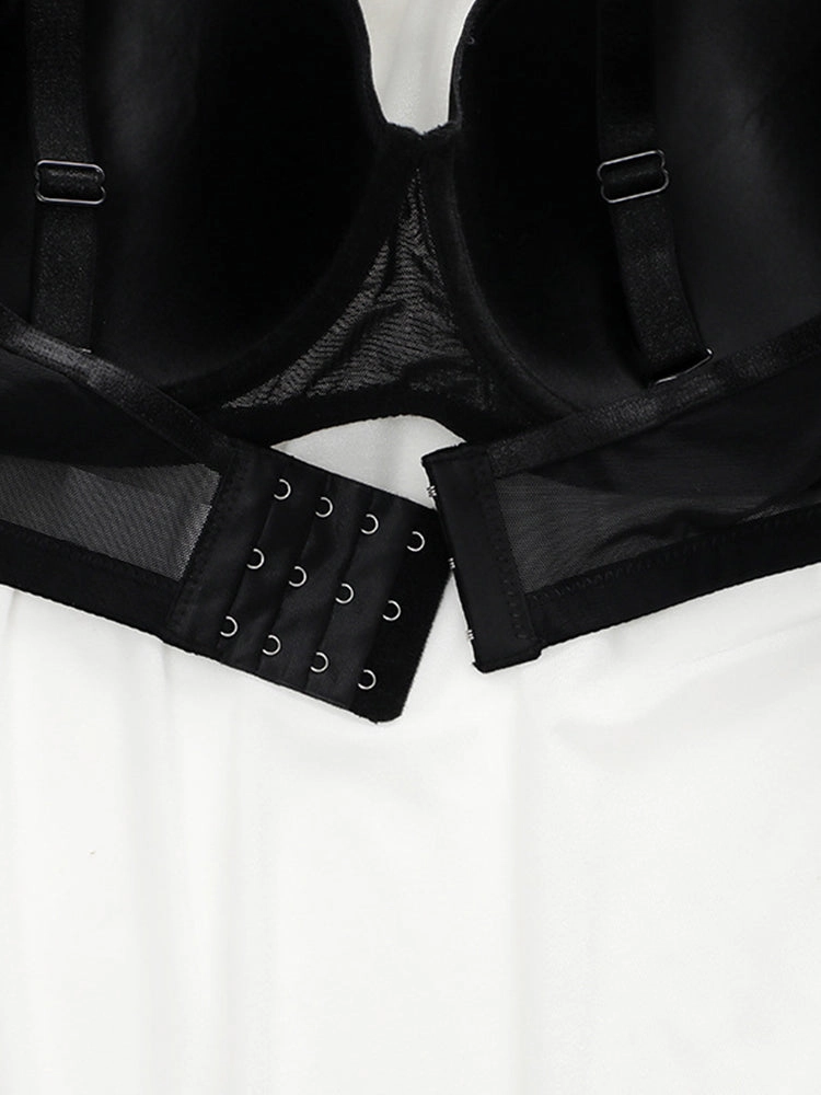 Sexy Strappy Design Push-Up Bra with Underwire