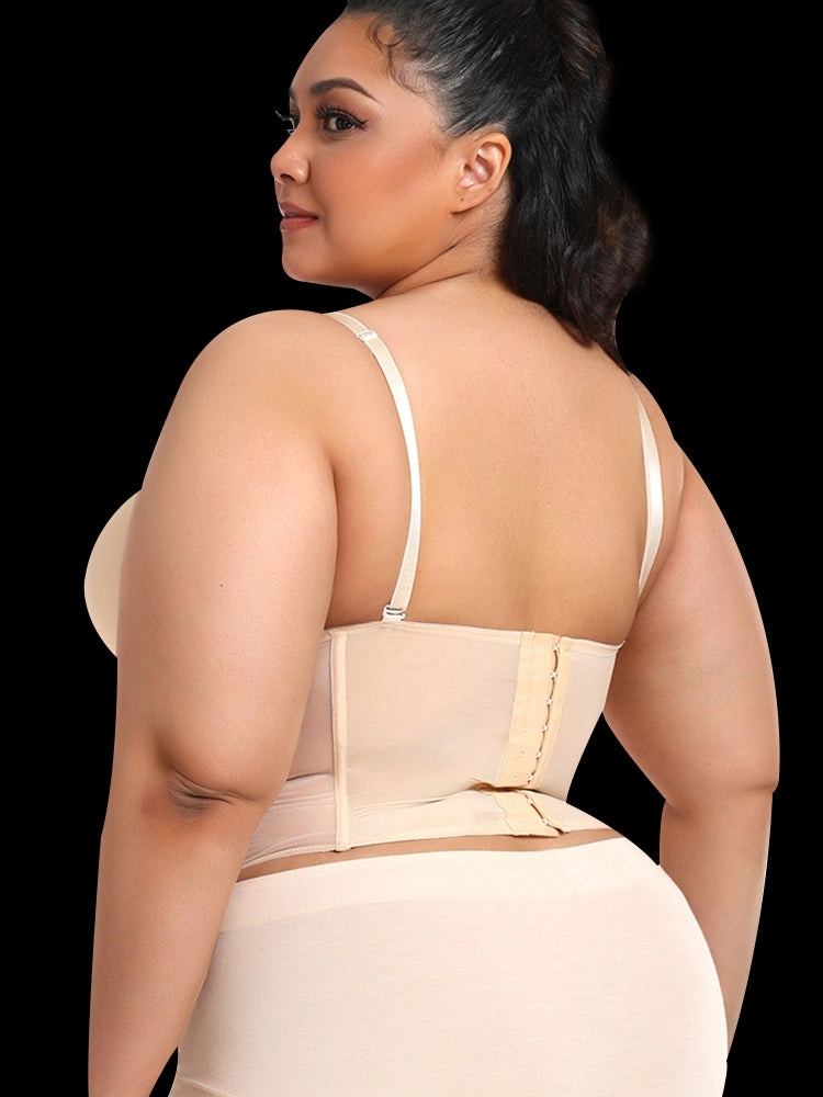 Sexy Underwire Bustier Corset with Straps