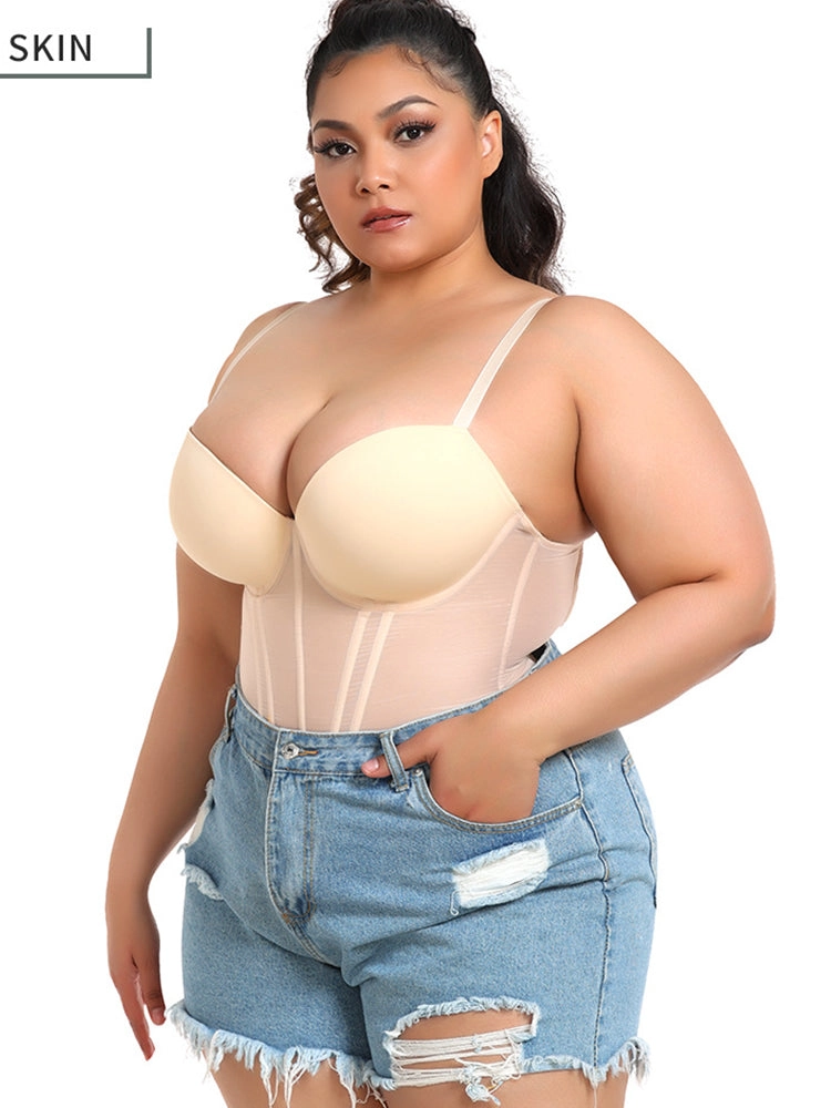 Sexy Underwire Bustier Corset with Straps