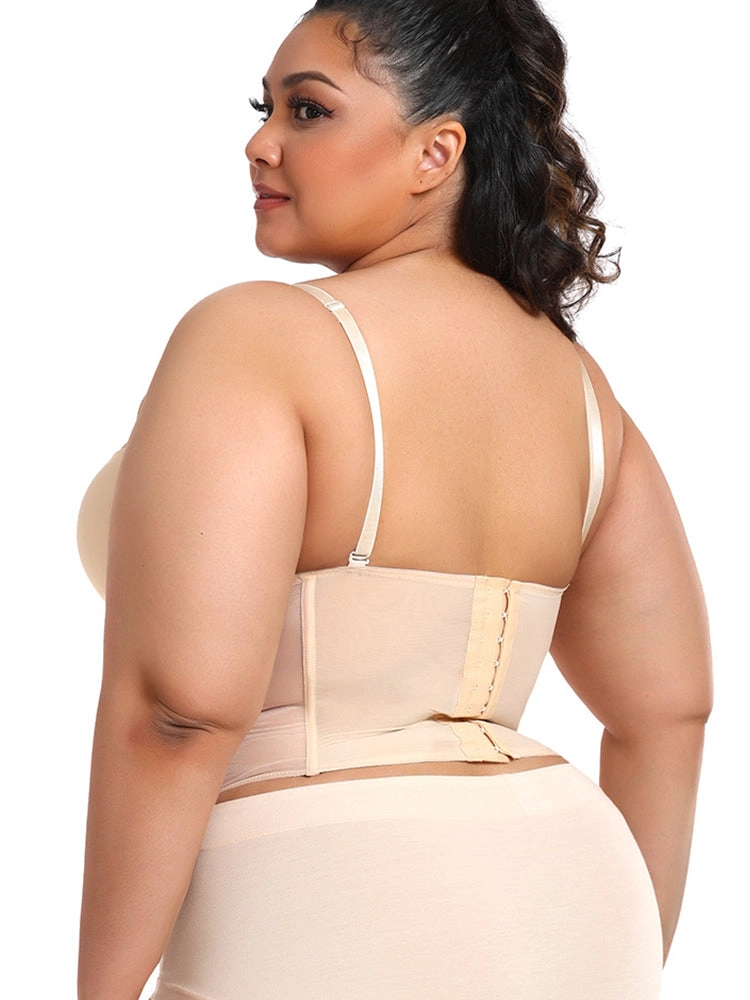 Sexy Underwire Bustier Corset with Straps