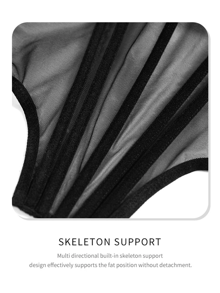 Sexy Underwire Bustier Corset with Straps
